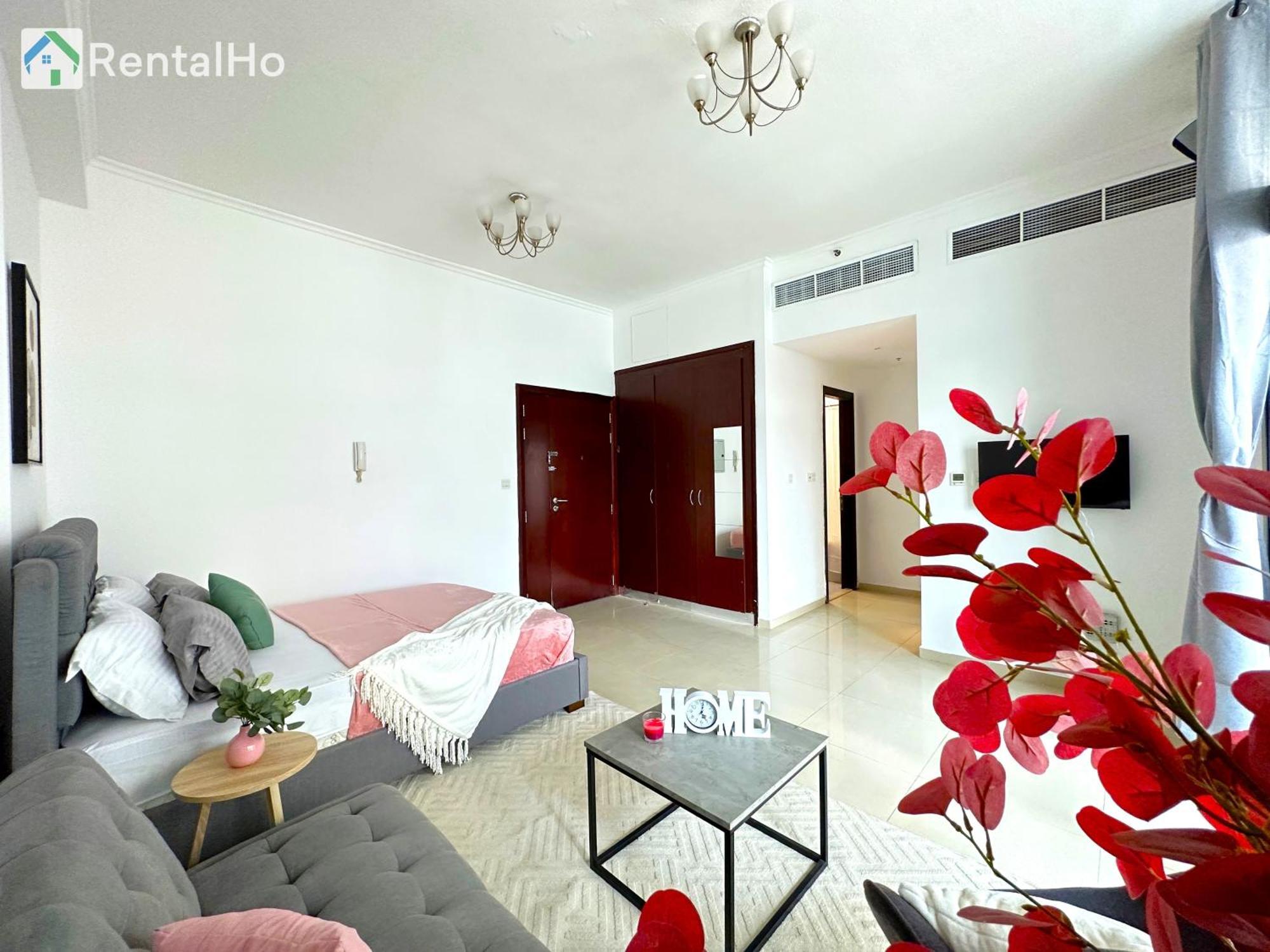 Apartment Big Studio W/ Balcony And Easy Access To The Dubai